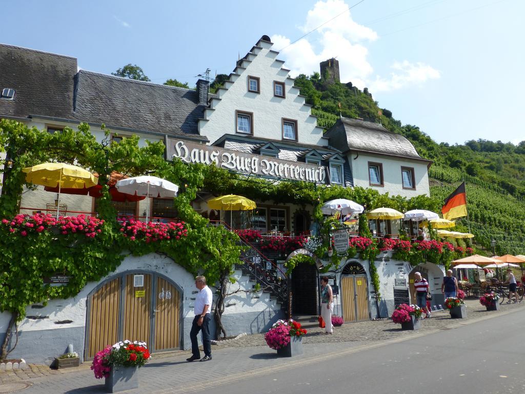 Hotel Haus Burg Metternich Beilstein  Exteriör bild